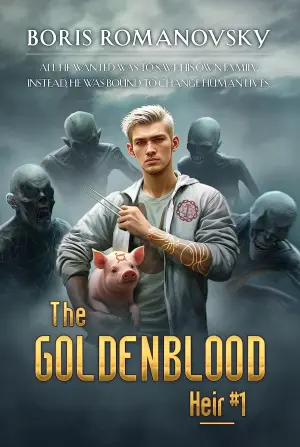 The Goldenblood Heir series cover