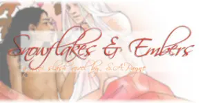 Snowflakes and Embers series cover
