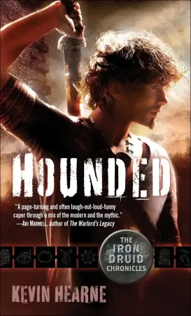 The Iron Druid Chronicles series cover