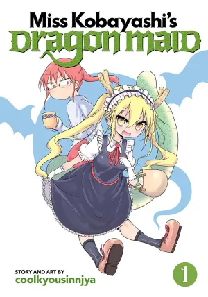 小林さんちのメイドラゴン [Kobayashi-san Chi no Maid Dragon] series cover