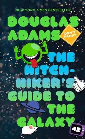 The Hitchhiker’s Guide to the Galaxy series cover